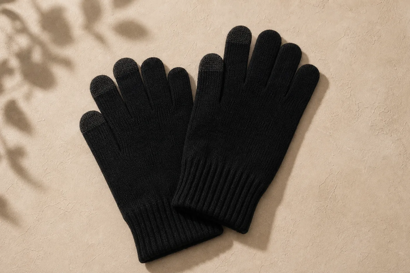 Gants Tactiles Maille Essentiel