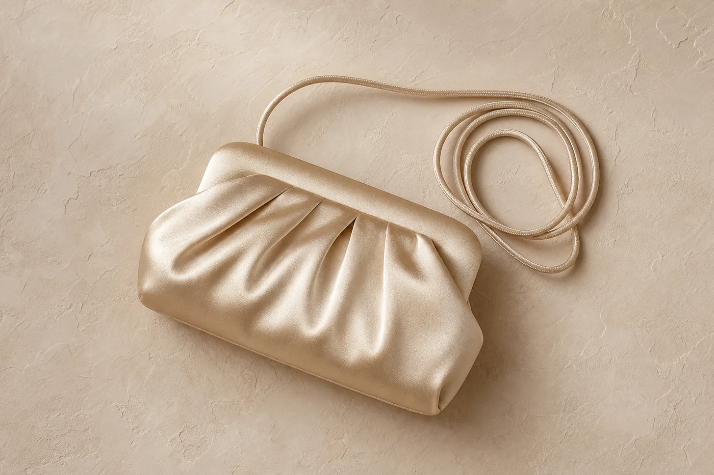 Édition Sac Pochette Cordon Satin N°09